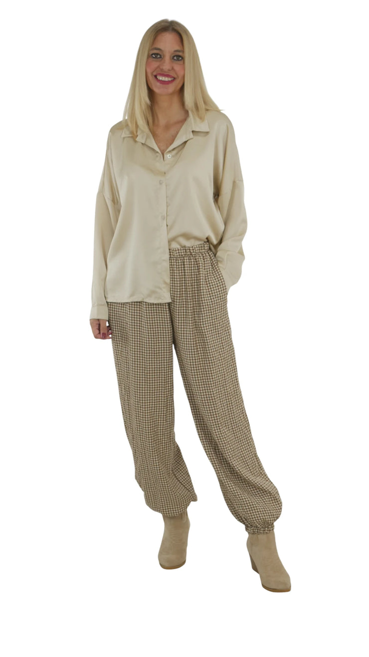 Camisa Satinada