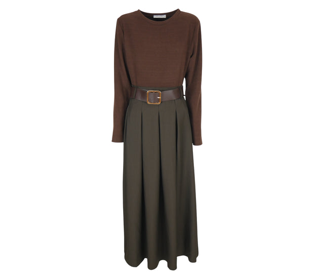 Vestido Bicolor