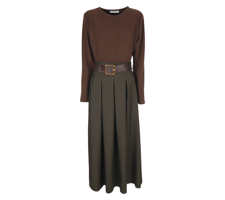Vestido Bicolor