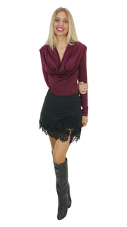 Falda Pantalón Encaje