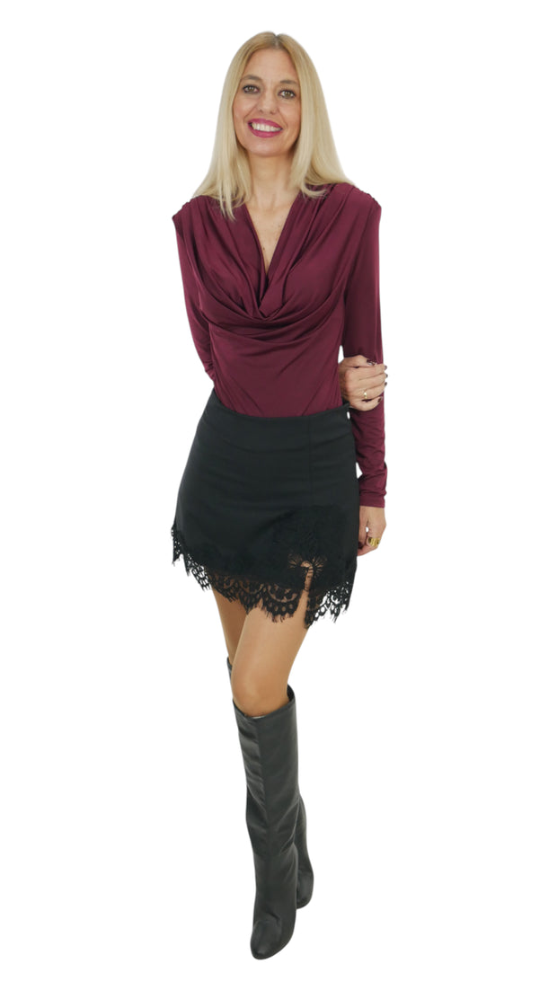 Falda Pantalón Encaje