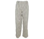 pantalón rayas recto estampado mujer