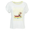 Camiseta Salchicha color Amarillo
