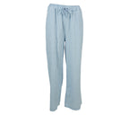Pantalón vichy celeste mujer