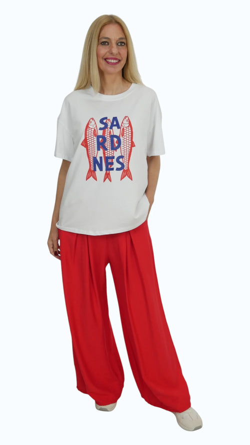 Camiseta Sardinas