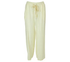  Pantalón Efecto Lino color Amarillo