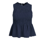 Top lolita azul marino mujer