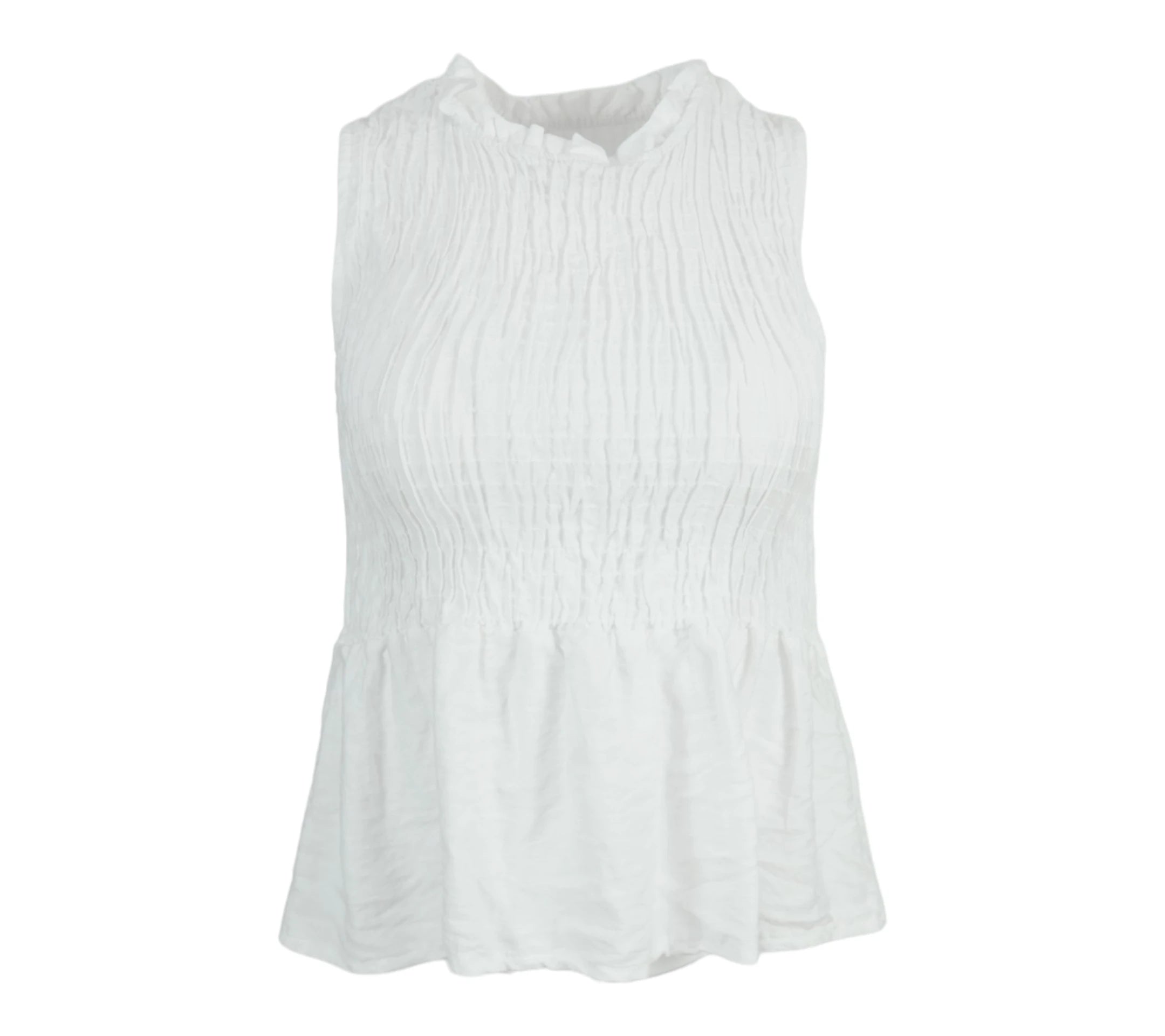 Top lolita blanco mujer