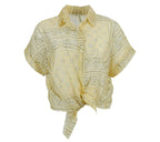 Camisa Seychelles de color amarillo