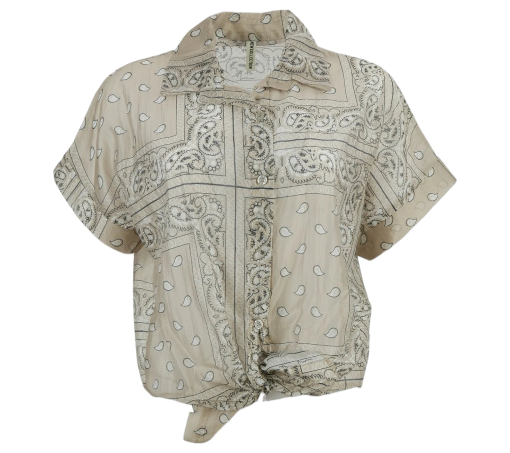 Camisa Seychelles de color beig