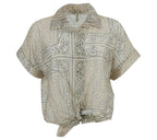 Camisa Seychelles de color beig