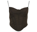 Top Portofino marron