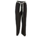 Pantalon Marrakech marrón con lazo