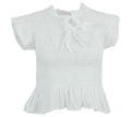 Look de Top Capri de color Blanco