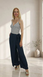 Look Top Marinero de Tirantes con pantalón Pantalón Conil