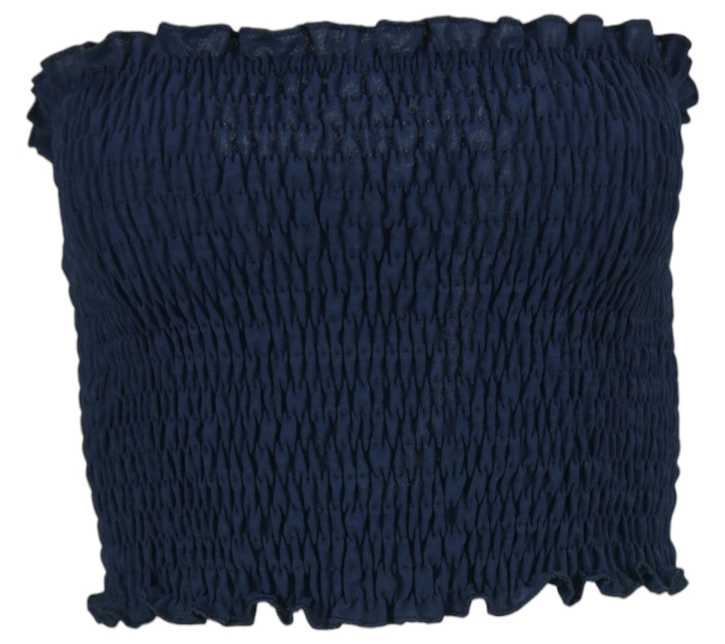 Top del  Conjunto Mykonos color azul