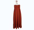 Vestido Grecia color caldera