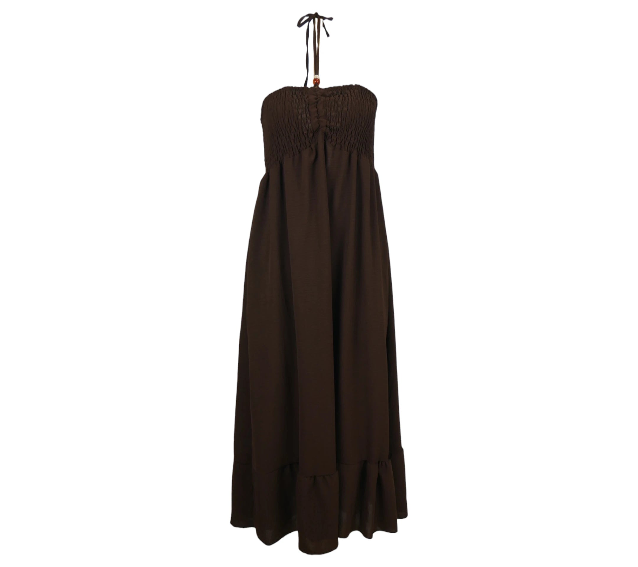 Vestido Grecia color marrón