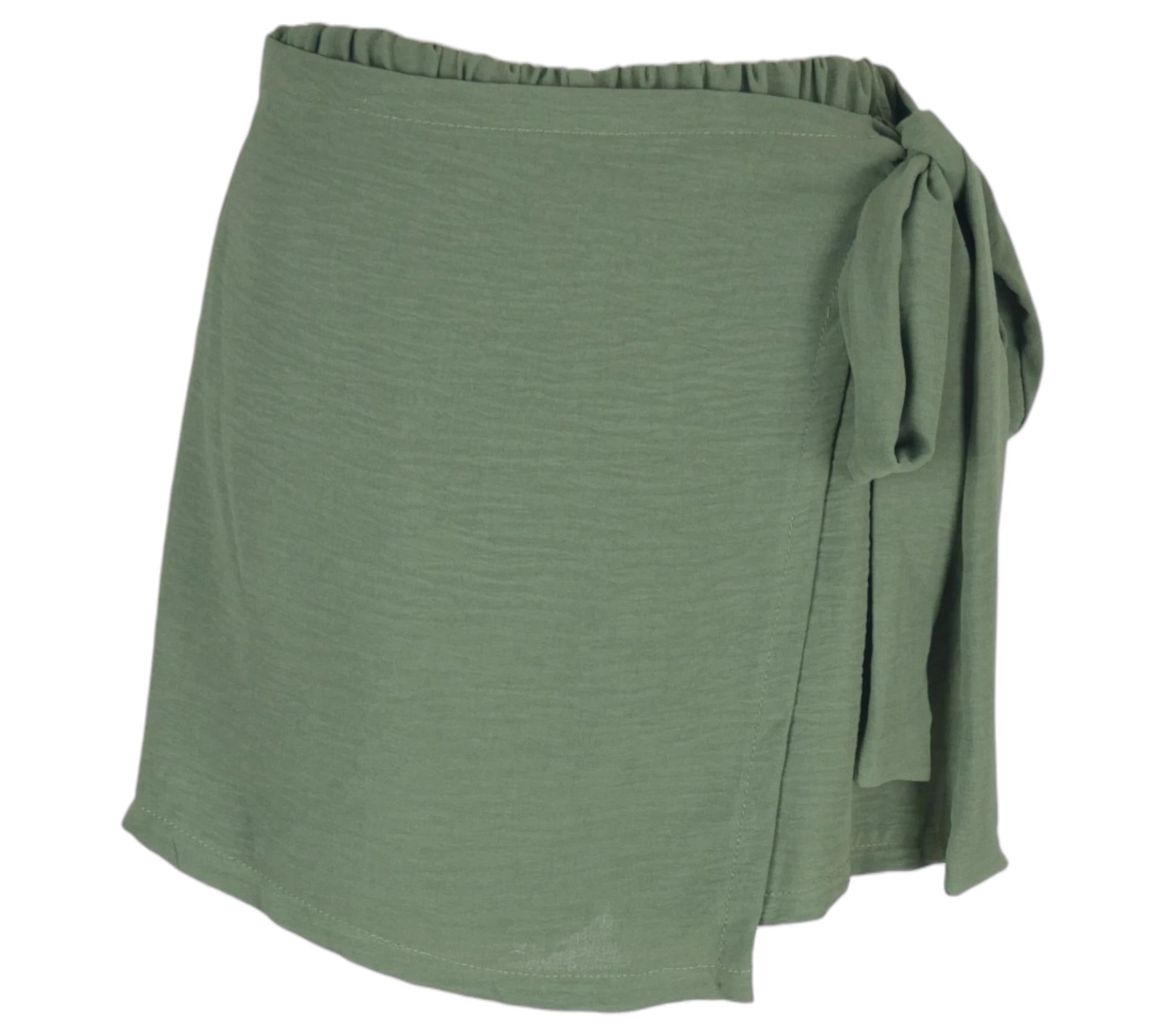 Falda Pantalón Pareo color caqui