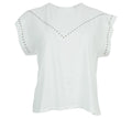 Camiseta Tachuelas en Color Blanco