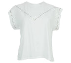 Camiseta Tachuelas en Color Blanco