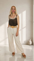 Look de Top Conchas