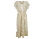 Vestido Boho color beig