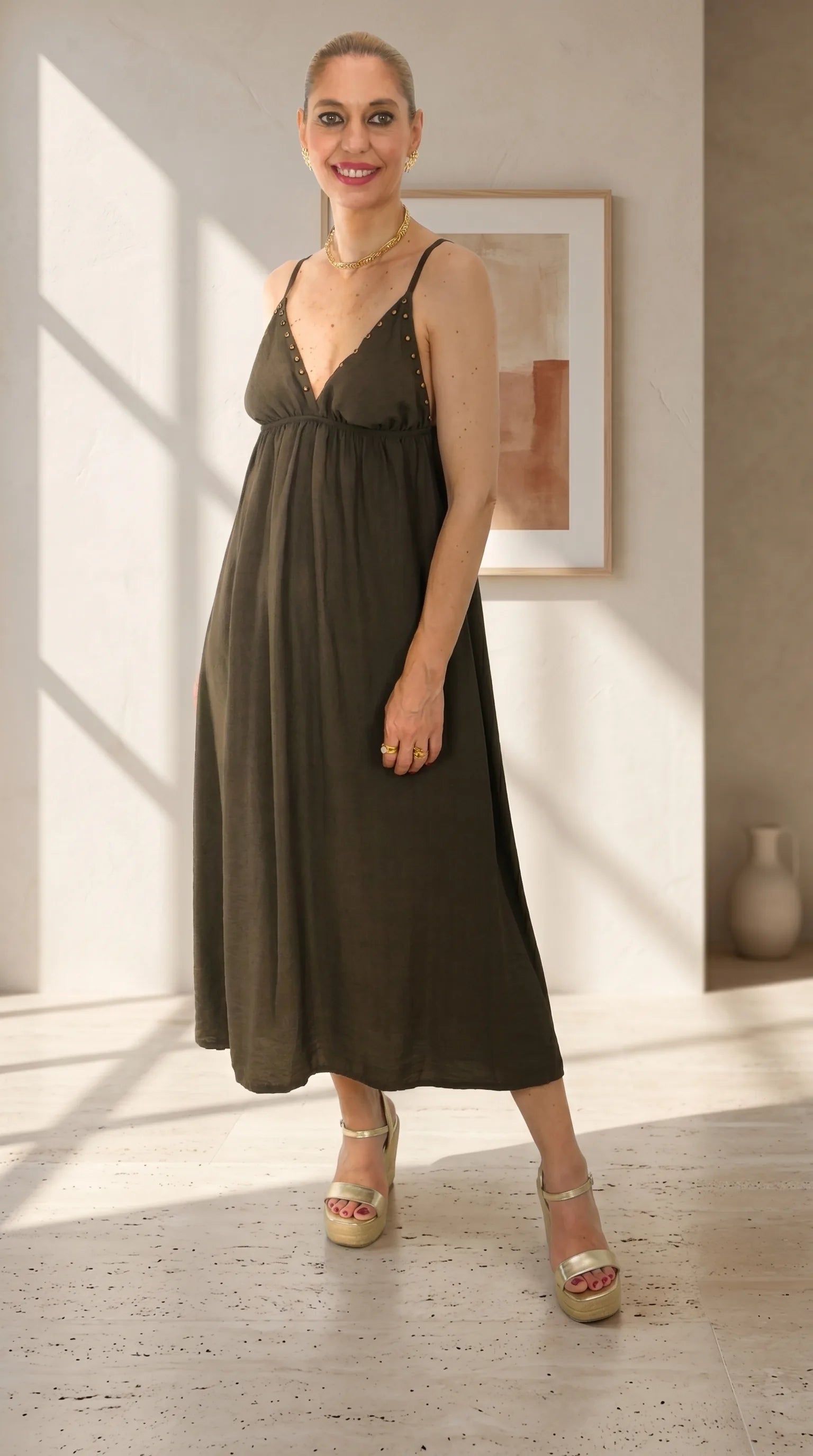 Vestido Tachas