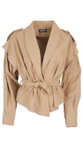 Trench Crop — camel