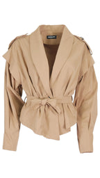 Trench Crop — camel
