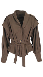 Trench Crop — marron