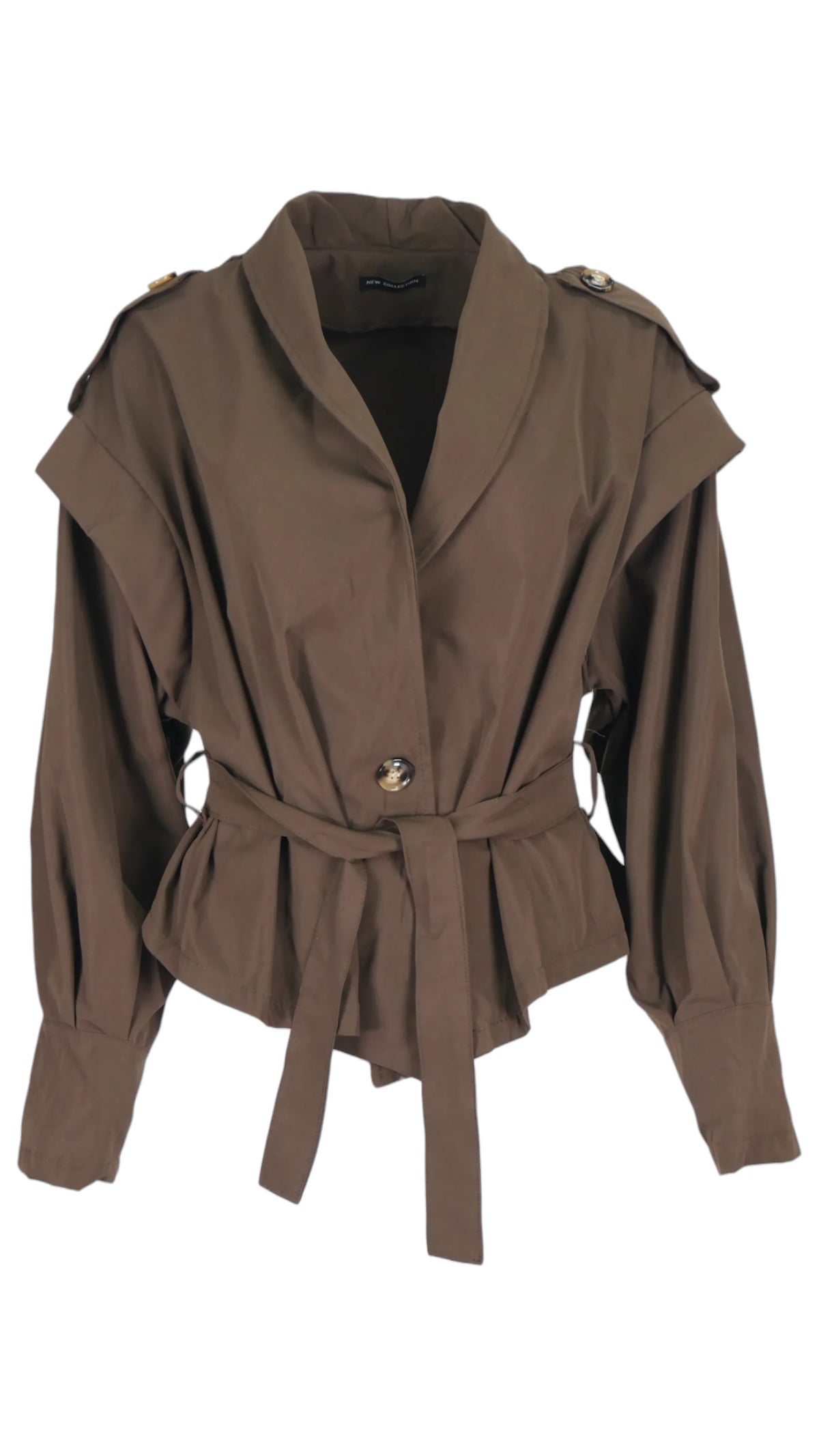 Trench Crop — marron