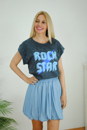 Camiseta Rock Star