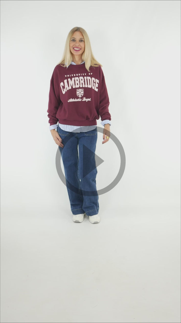 Sudadera Cambridge