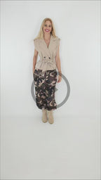 Pantalón Globo Camuflafe