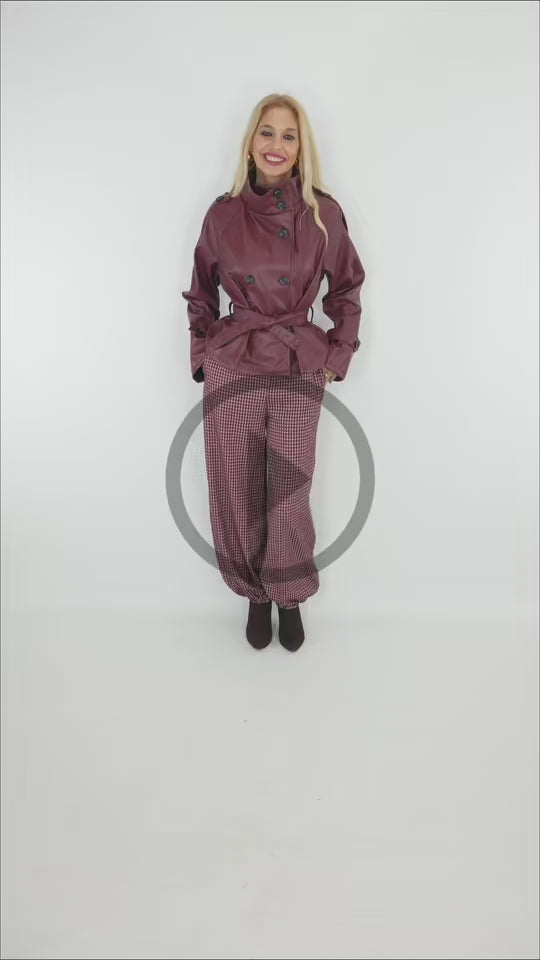 Trench Efecto Piel