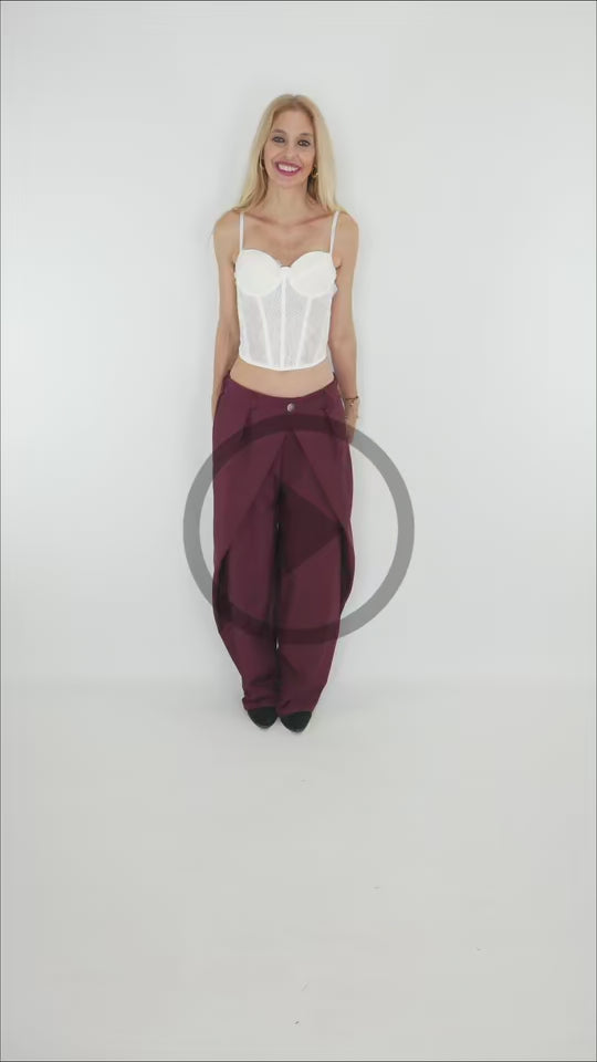 Pantalón Pliegues