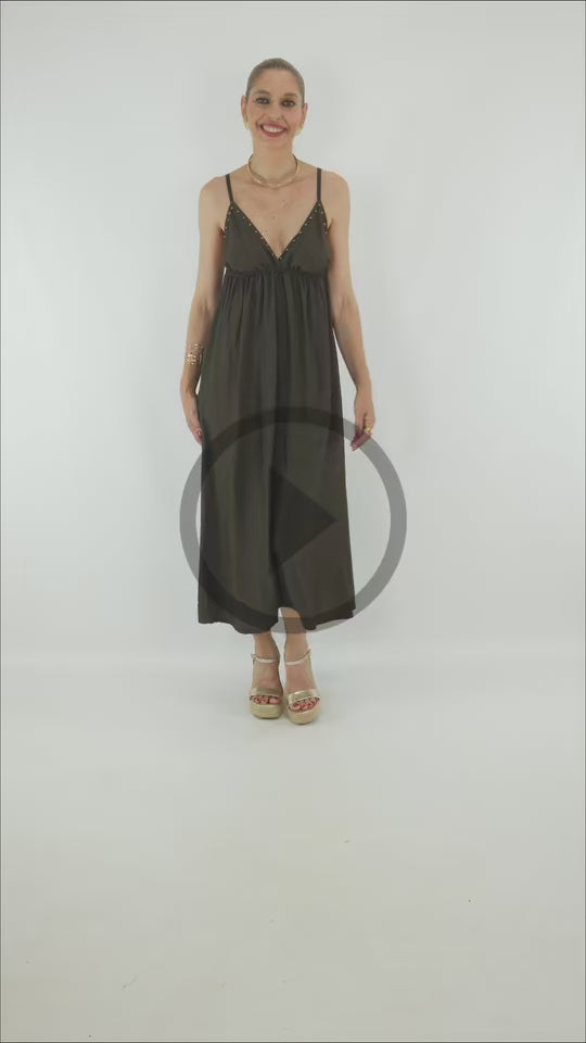 Vestido Tachas